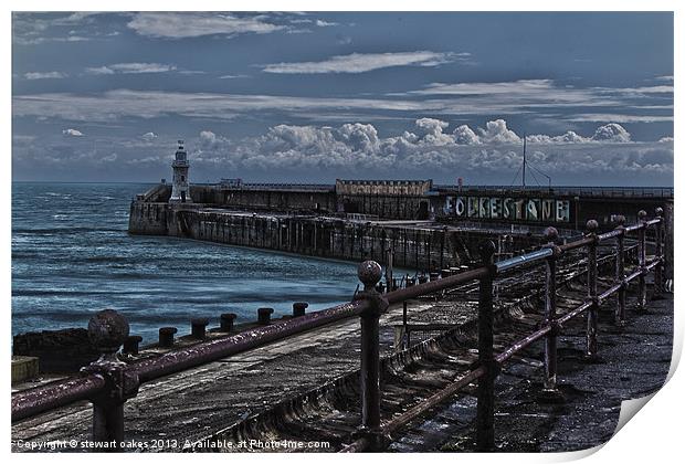 Folkestone collection 1 Print by stewart oakes