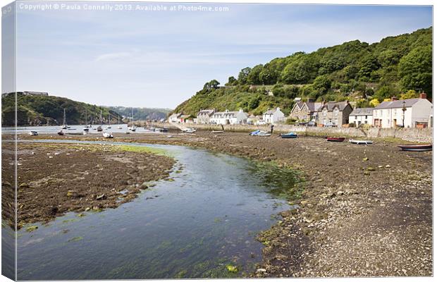Lower Fishguard, Pembrokeshire Canvas Print by Paula Connelly