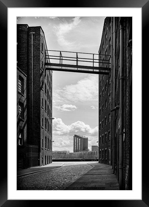 Murray Street Ancoats Manchester Framed Mounted Print by Sandra Pledger