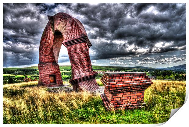 The Twisted Chimney Print by Steve Purnell