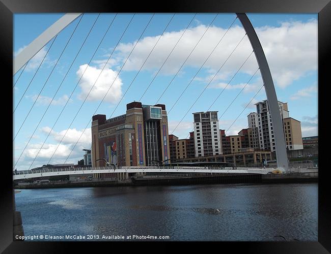 Baltic Arts Centre View! Framed Print by Eleanor McCabe