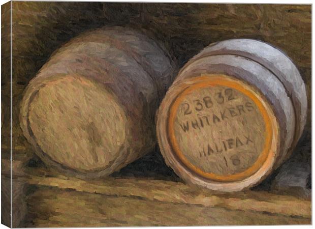 Barrels Canvas Print by Glen Allen