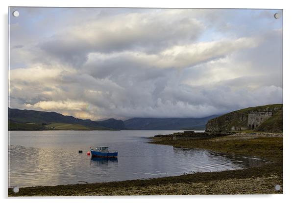 Morning Light at Loch Eriboll Acrylic by Derek Beattie