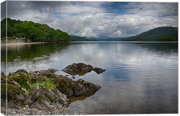 Coniston Water Canvas Print by Sam Smith