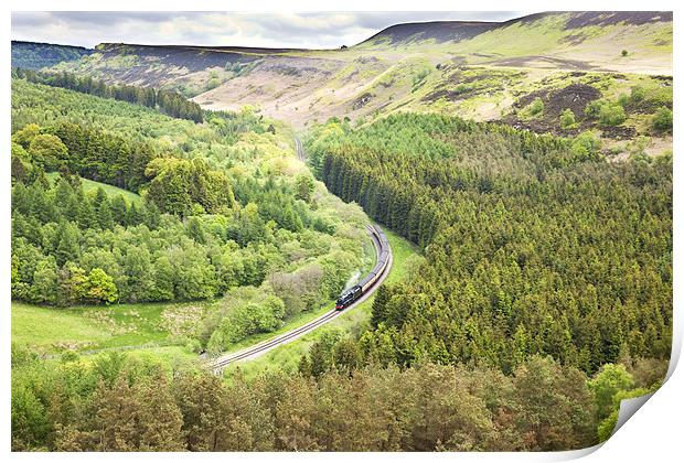 North York Moors Railway Print by Paula Connelly