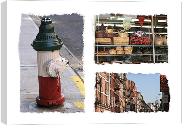 New York Little Italy USA Canvas Print by Philip Pound