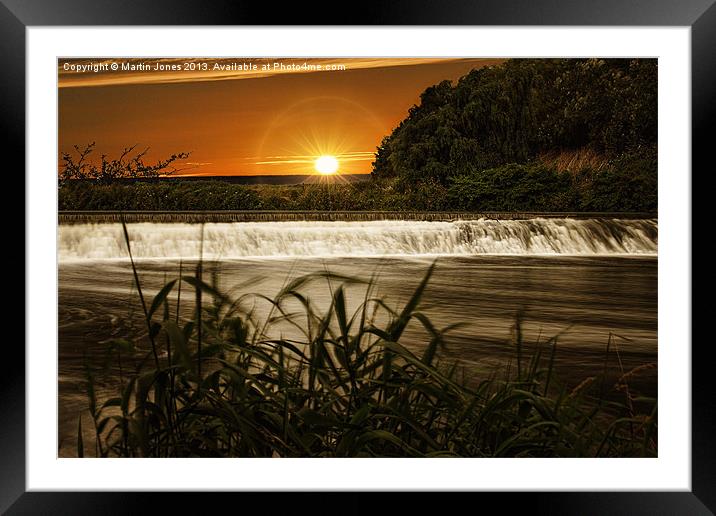 Over the Wash to Aldwarke Framed Mounted Print by K7 Photography