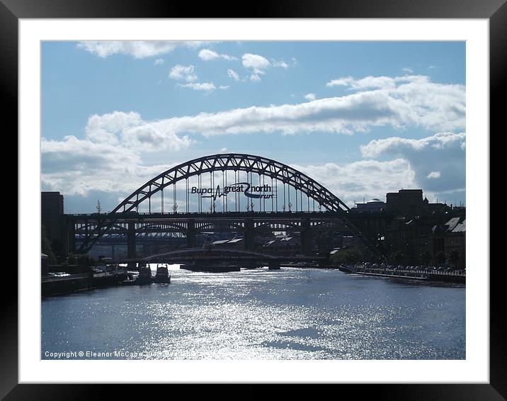 Trip down the Tyne! Framed Mounted Print by Eleanor McCabe