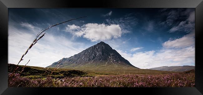 FInally - A Buachaille shot to be proud of. Framed Print by Ross Vernal