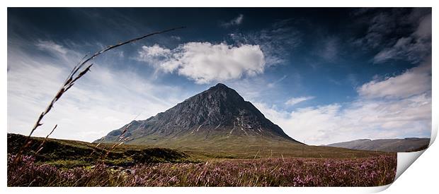 FInally - A Buachaille shot to be proud of. Print by Ross Vernal