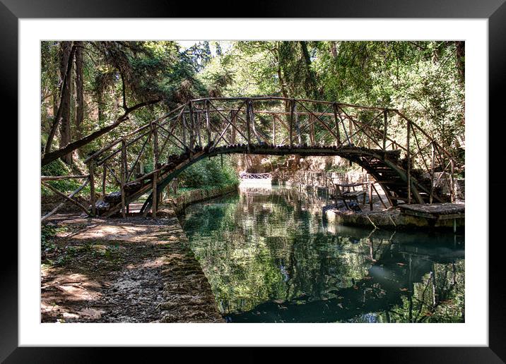 Tranquil path over serene waters Framed Mounted Print by Rus Ki