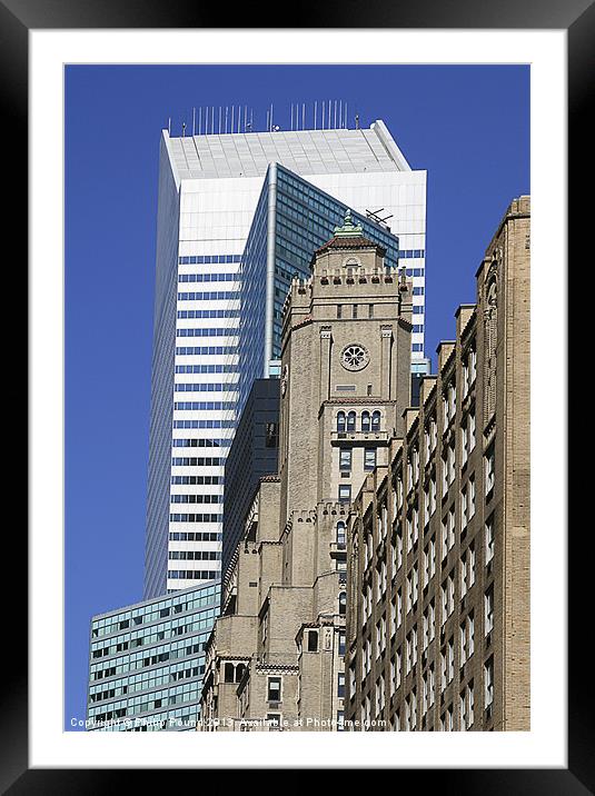 New York Architecture Framed Mounted Print by Philip Pound