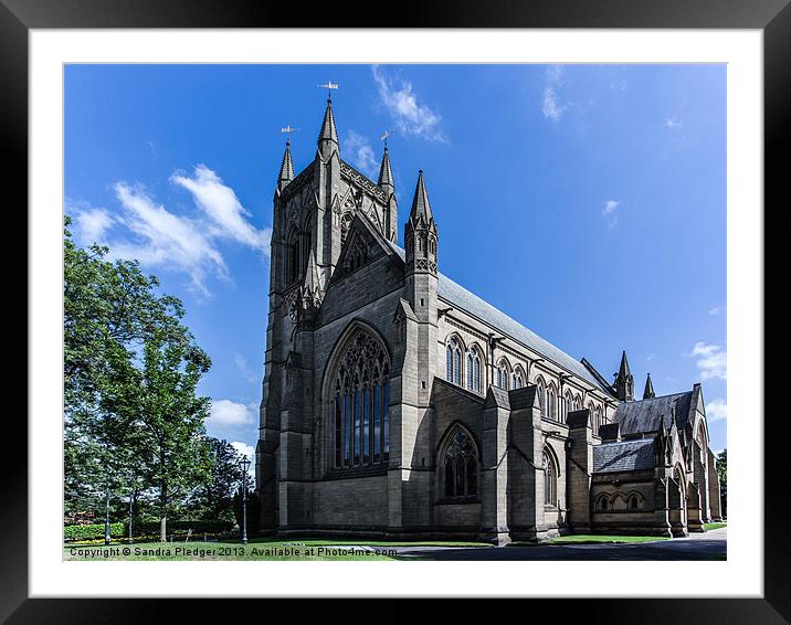 Bolton Parish Church Framed Mounted Print by Sandra Pledger