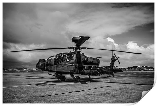 AH-64 Apache Print by P H