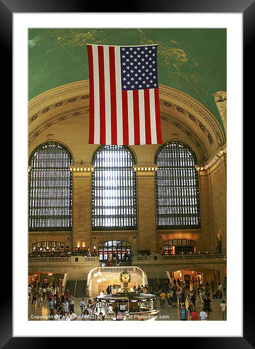 Grand Central Terminal New York Framed Mounted Print by Philip Pound