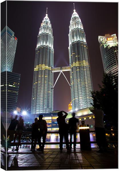 Petronas Towers Canvas Print by Ankor Light