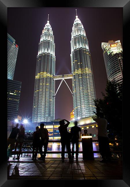 Petronas Towers Framed Print by Ankor Light