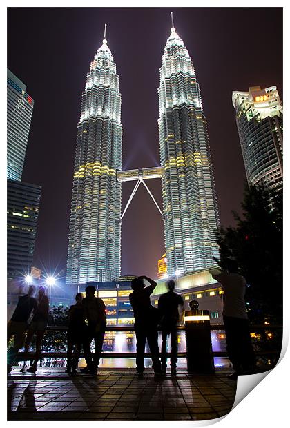Petronas Towers Print by Ankor Light