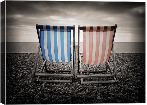 Brighton Front Canvas Print by Chris Manfield