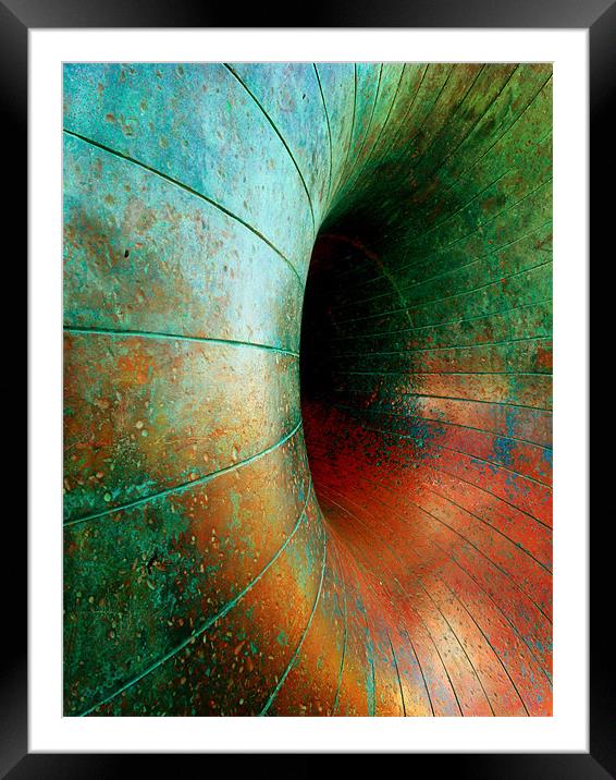 A Ring of bright Colours Framed Mounted Print by Chris Manfield