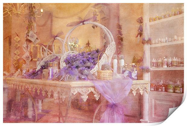 Lavender Delight Print by Fine art by Rina