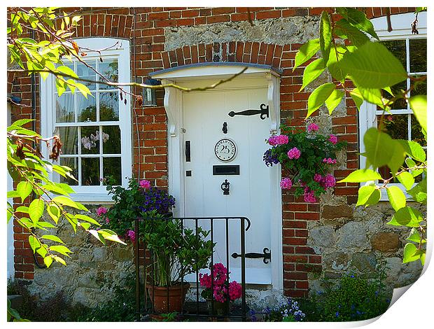 Kentish Cottage Print by Antoinette B