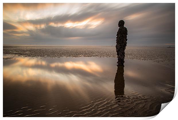 Gormley Reflected Print by Jed Pearson