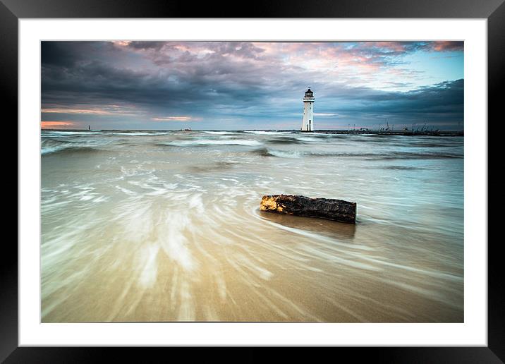 Flotsam Framed Mounted Print by Jed Pearson