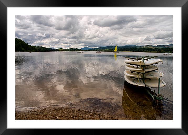 Loch Insch Framed Mounted Print by Jacqi Elmslie