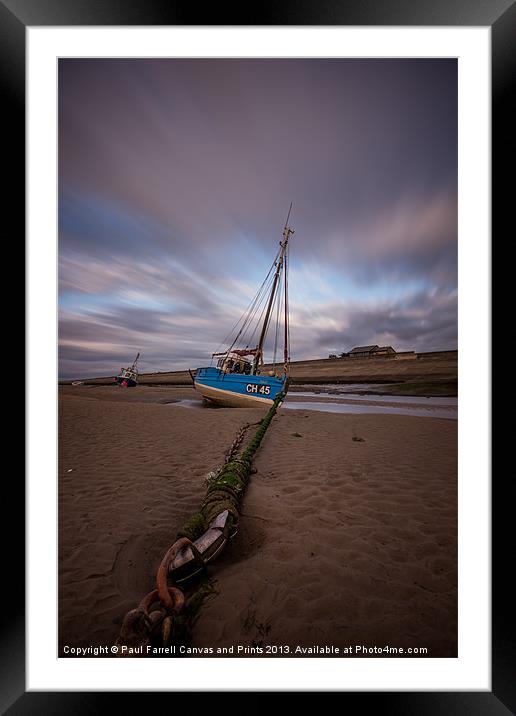 CH45 portrait Framed Mounted Print by Paul Farrell Photography