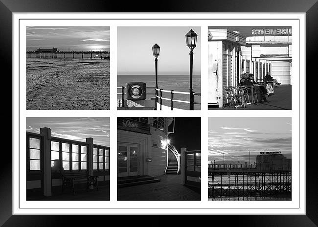 Pier Moods Framed Print by Malcolm McHugh