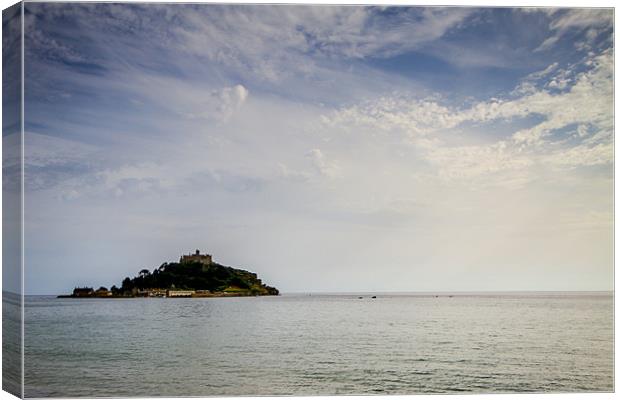 St Michaels Mount Cornwall Canvas Print by Oxon Images