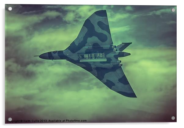 Vulcan Bomber Acrylic by Keith Cullis