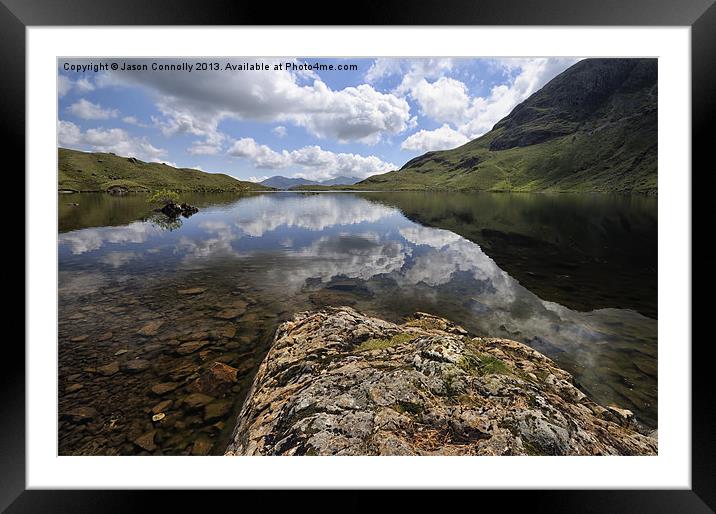 Stickle Tarn, Cumbria Framed Mounted Print by Jason Connolly