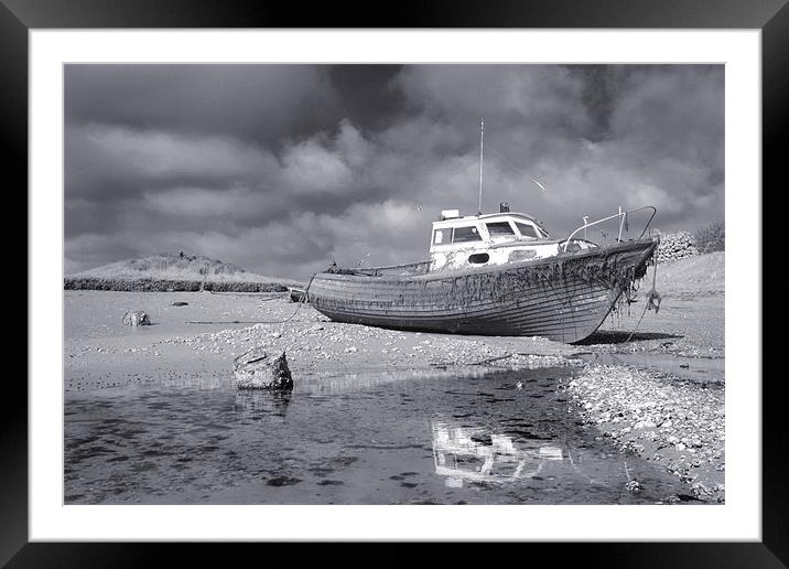 Waiting to Float Framed Mounted Print by Malcolm McHugh