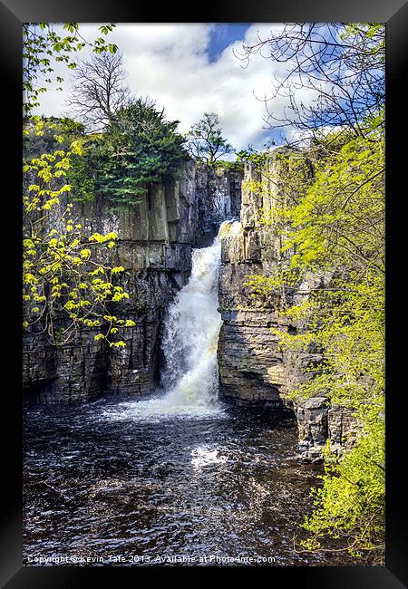 High Force Framed Print by Kevin Tate