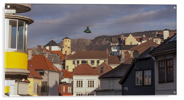 Bergen street Acrylic by John Boekee
