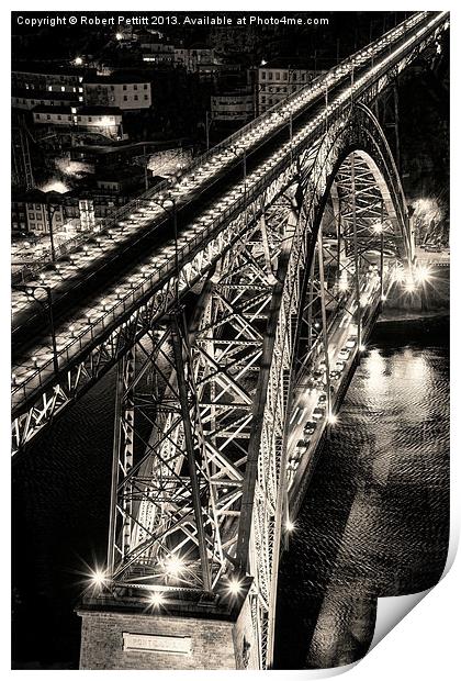 Don Luis Bridge Print by Robert Pettitt