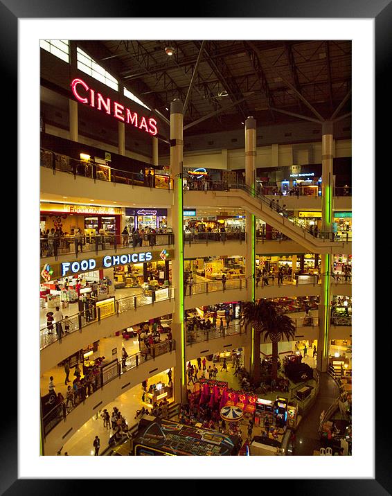 Market Market Manila Framed Mounted Print by Clive Eariss