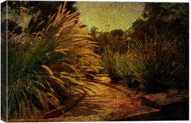 The Garden Canvas Print by Fine art by Rina