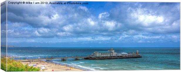 Bournemouth pier in summer Canvas Print by Thanet Photos