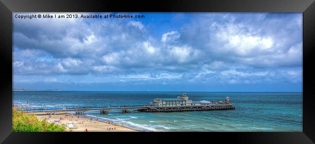 Bournemouth pier in summer Framed Print by Thanet Photos