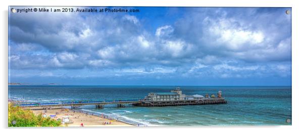 Bournemouth pier in summer Acrylic by Thanet Photos