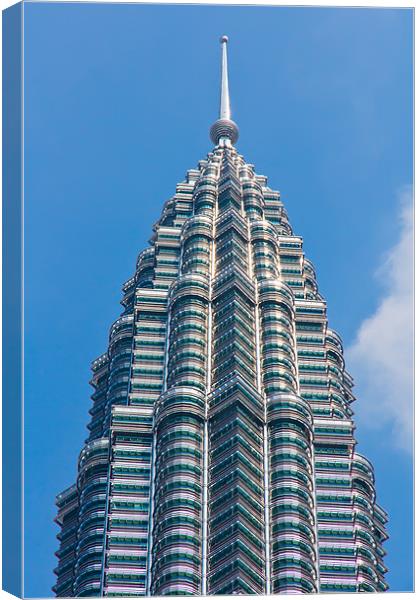 Twin Tower Canvas Print by Ankor Light