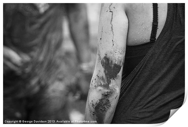 Mud, Sweat, No Tears Print by George Davidson