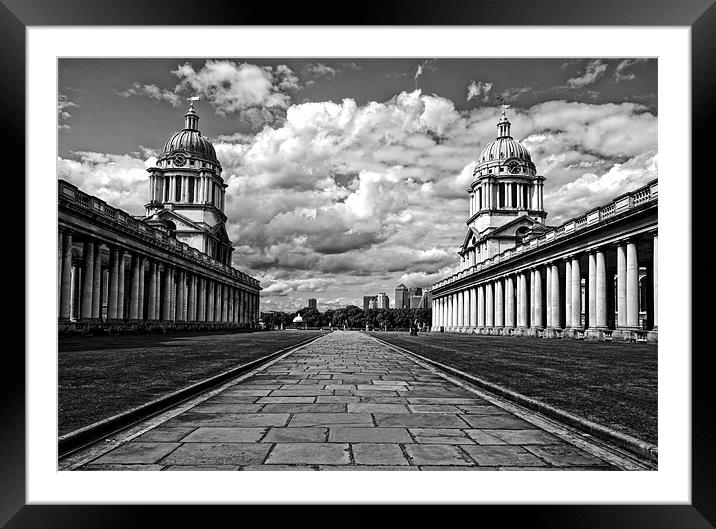 National Maritime Museum Greenwich Framed Mounted Print by Tony Bates