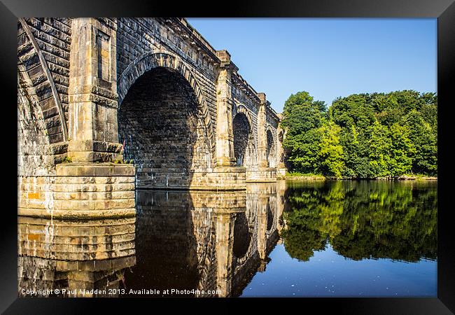 Lancaster Aqueduct Framed Print by Paul Madden