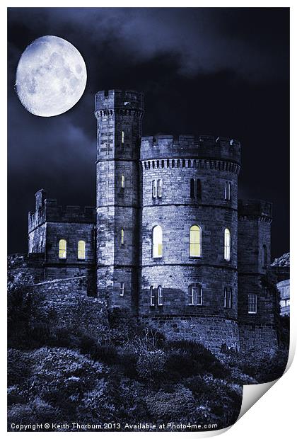 Calton Moon Print by Keith Thorburn EFIAP/b
