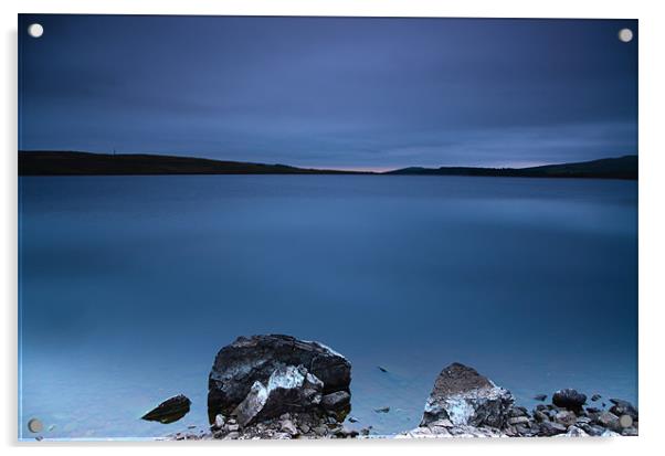 Promise of Dawn, Loch Thom Acrylic by Ali Burden-Blake