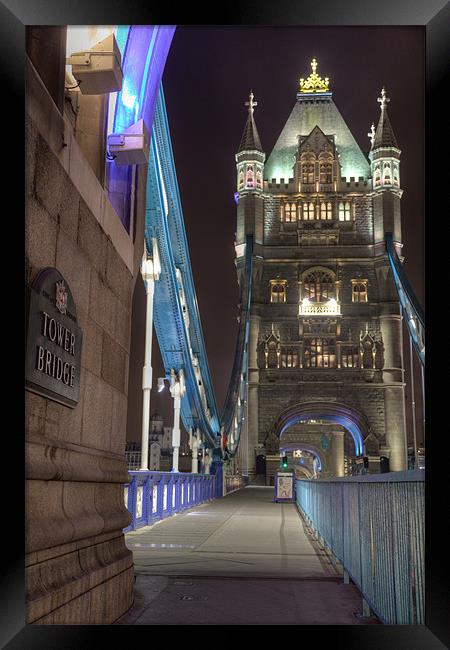 Tower Bridge in London Framed Print by Simon West
